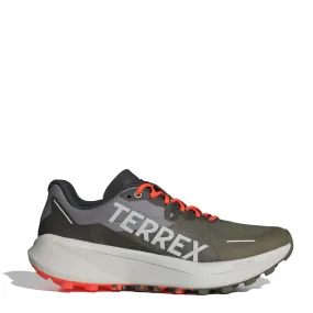 Adidas Terrex Agravic 3 Trail Running Shoes Olive Strata / Grey One / Semi Impact Orange