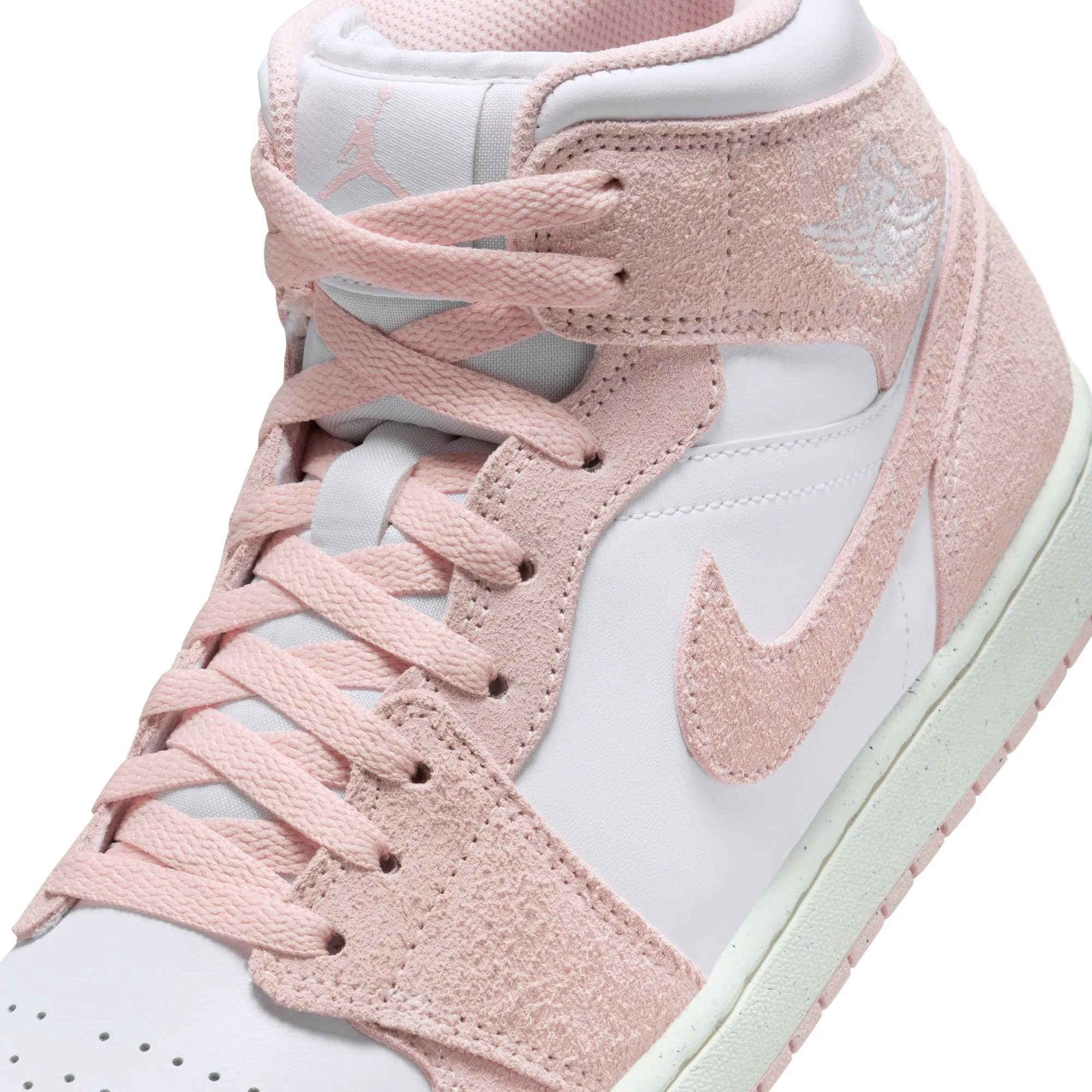 Air Jordan 1 Mid SE (White/Legend Pink/Sail)