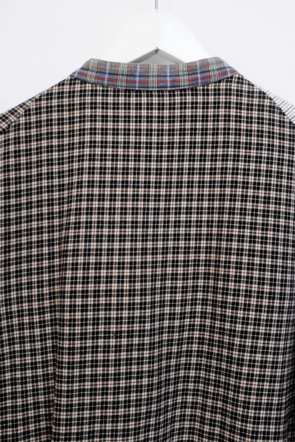 ALEXANDER MCQUEEN CHECKED SHIRT DRESS