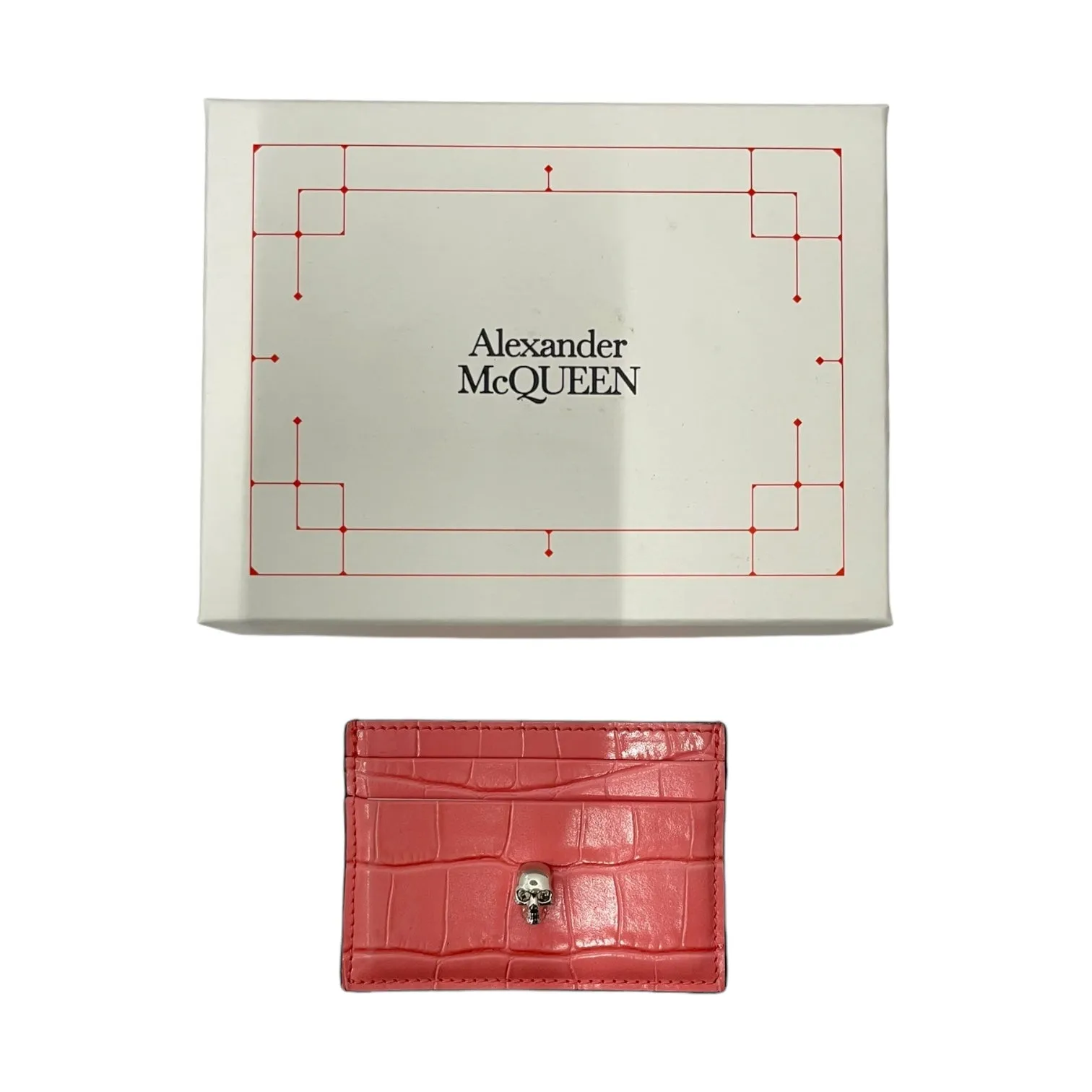 Alexander McQueen/Wallet/Leather/PNK/