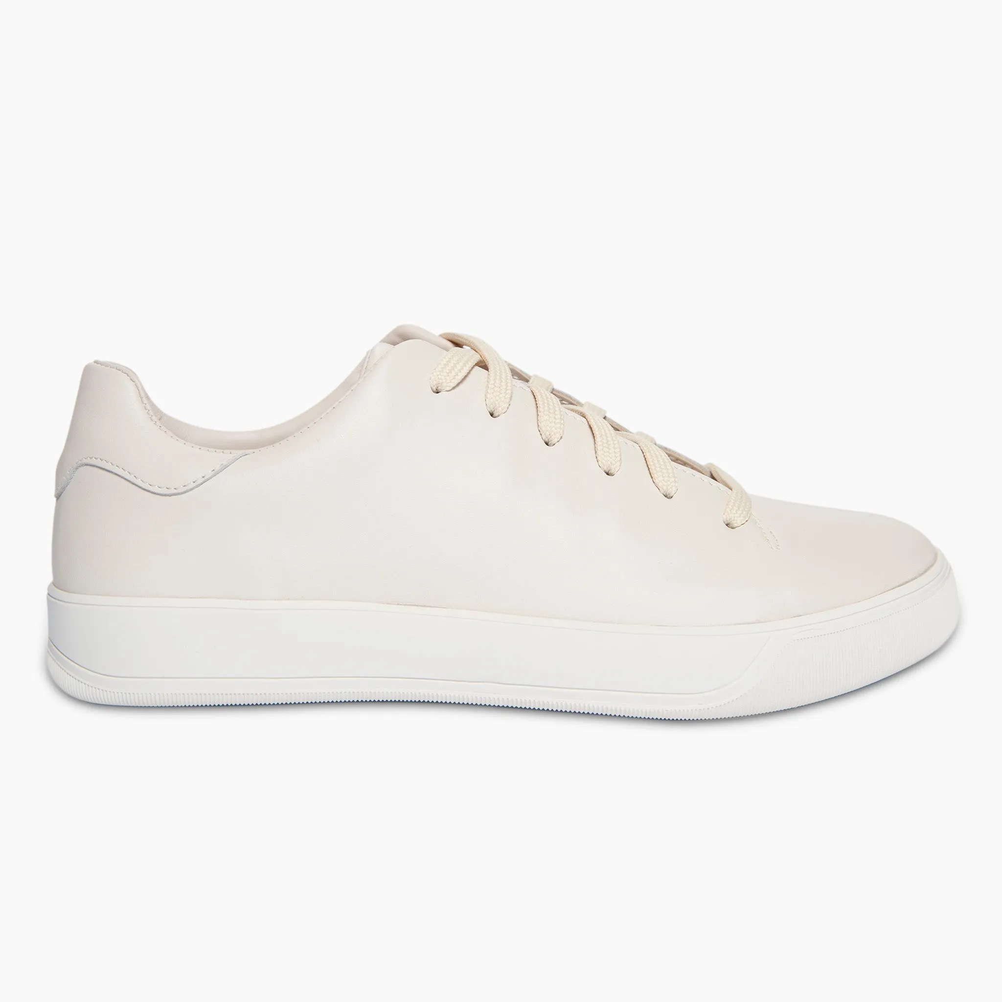 Amir soft nappa matt leather sneaker (natural white)