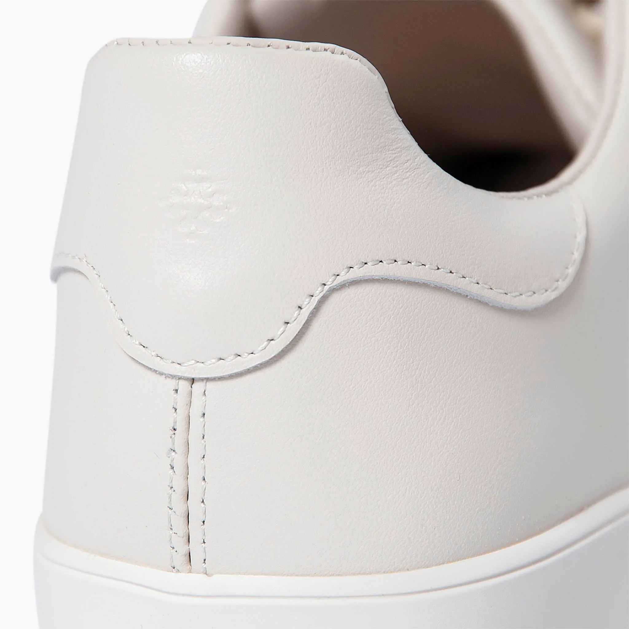 Amir soft nappa matt leather sneaker (natural white)