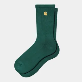 Carhartt WIP Chase Socks Chervil / Gold