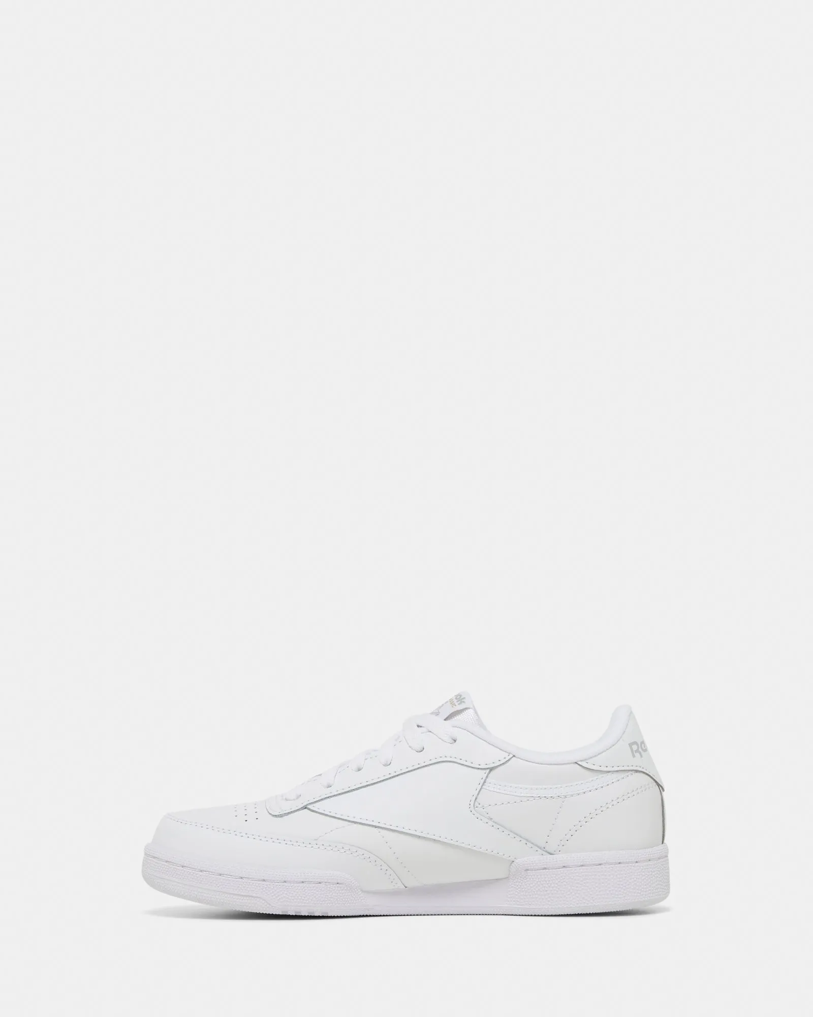 Club C Shoes - Grade School White/Sheer Grey-Int