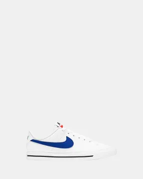 Court Legacy Grade School White/Game Royal/Black