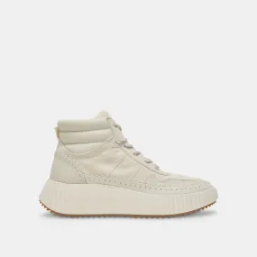 DALEY SNEAKERS OFF WHITE SUEDE