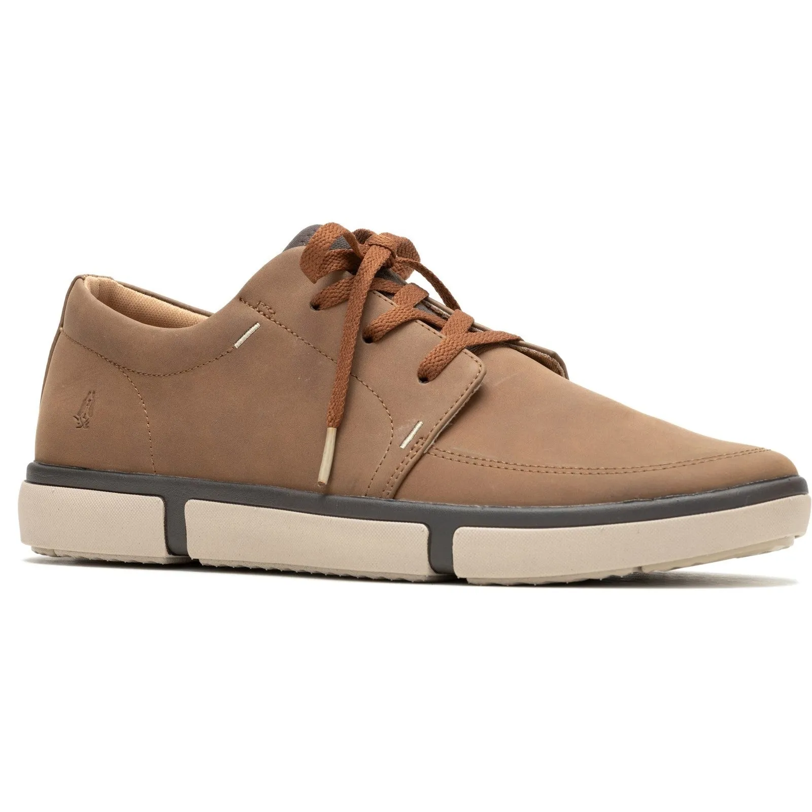 Hush Puppies Briggs Mens Leather Lace Up Trainer