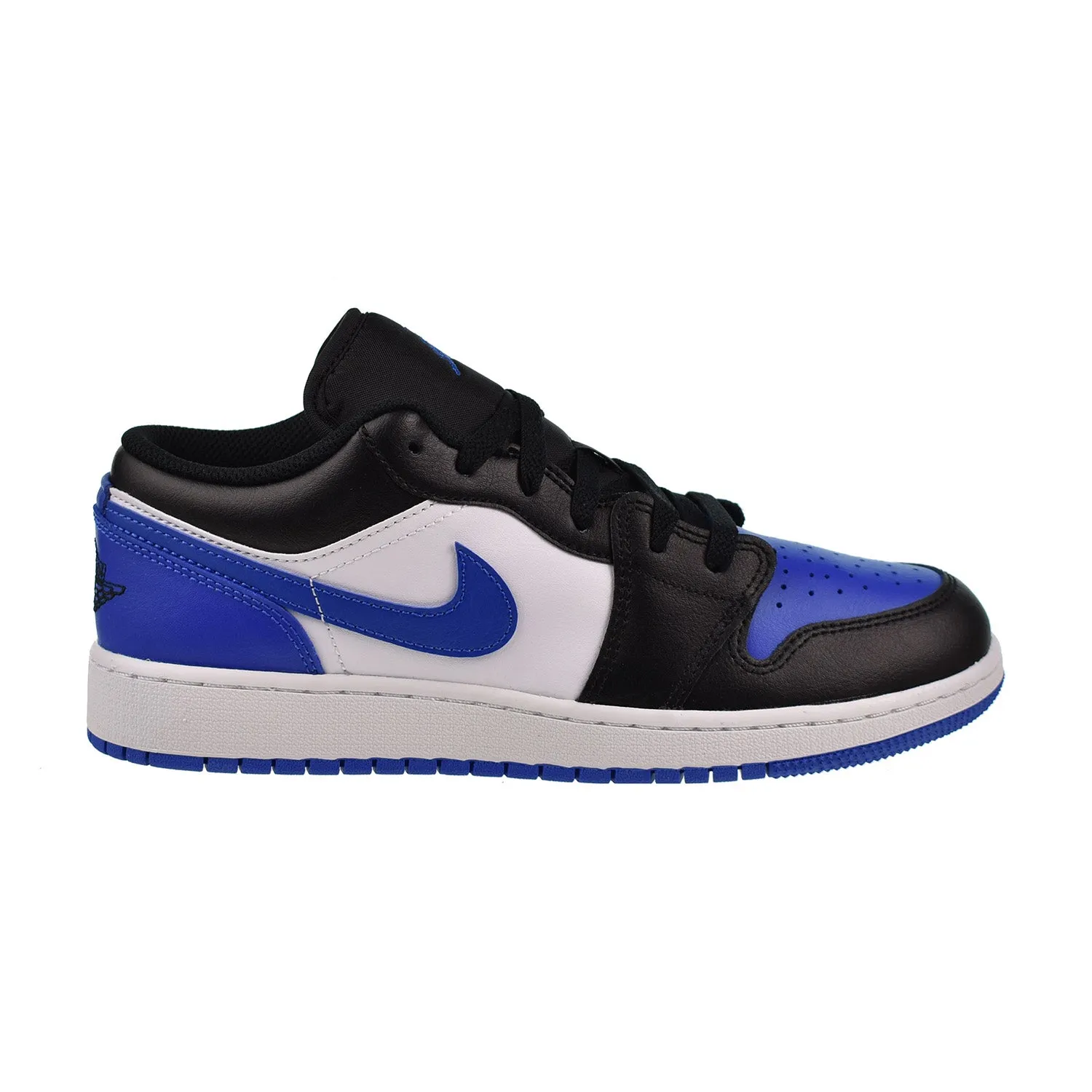 Jordan 1 Low SE (GS) Alternate Royal Toe Big Kids' Shoes Blue-White