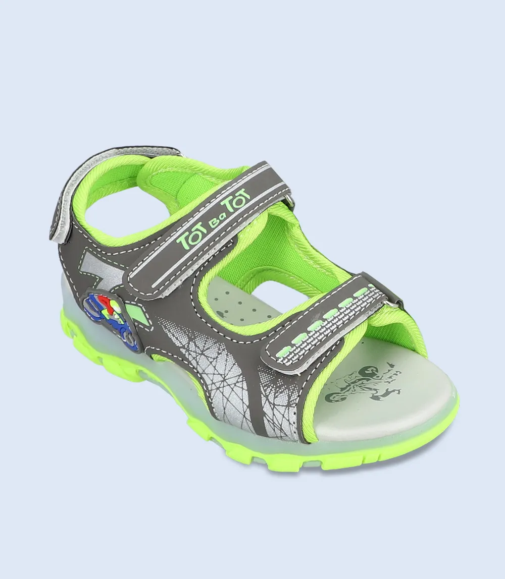 KB0156-GREY-Boys Sandal