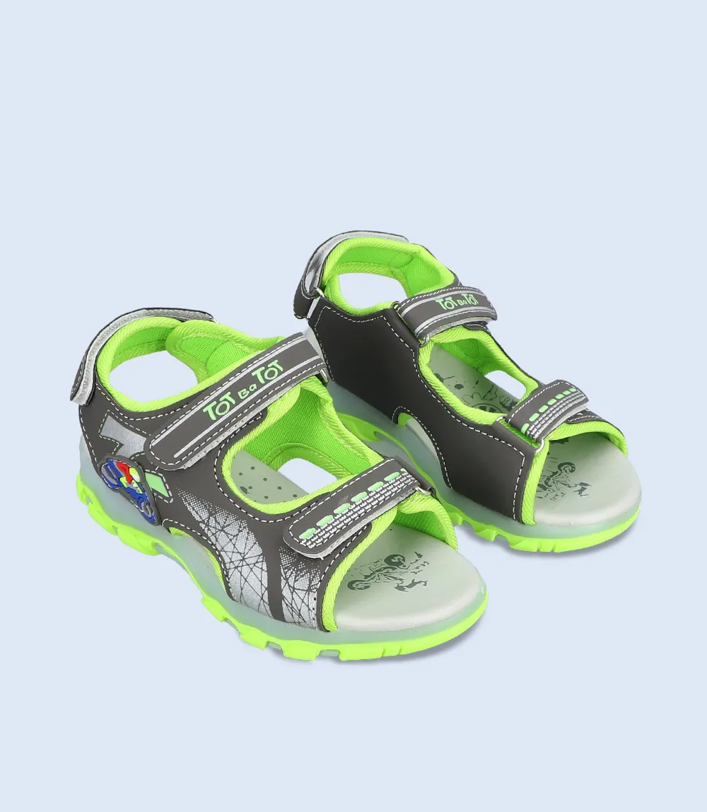 KB0156-GREY-Boys Sandal