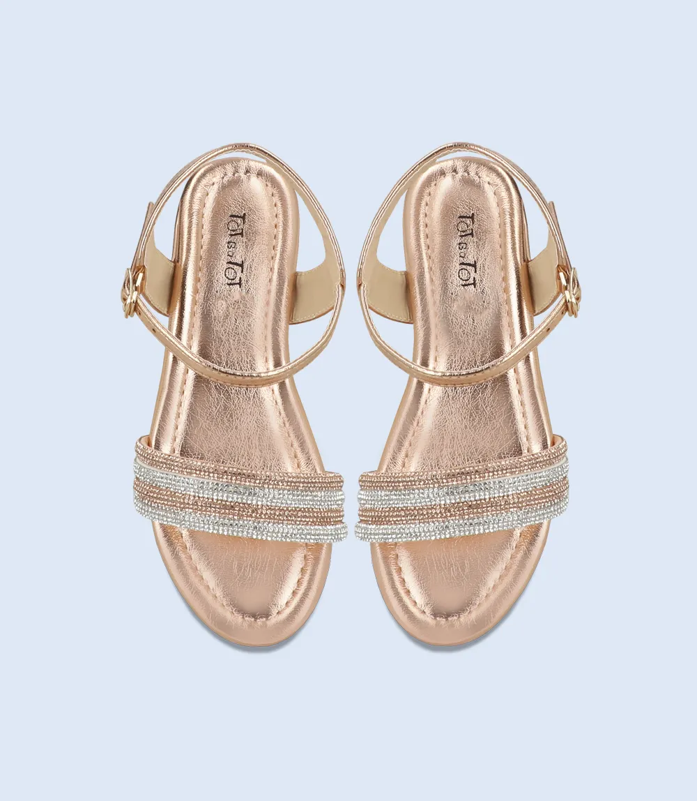 KG0117-GOLDEN-Girl Sandals