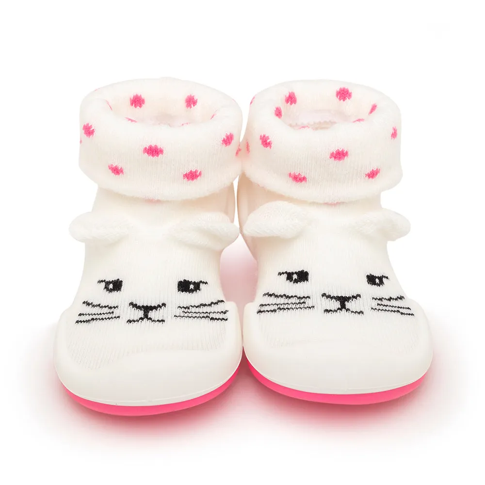 Komuello Baby Shoes - Pink Cats