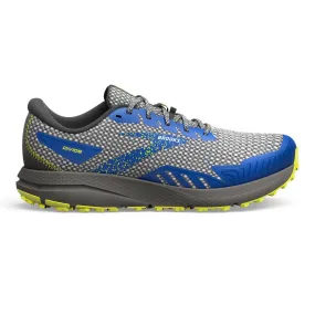 Men's Brooks Divide 4, Gunmetal/Surf the Web/Sulphur, 10 D Medium