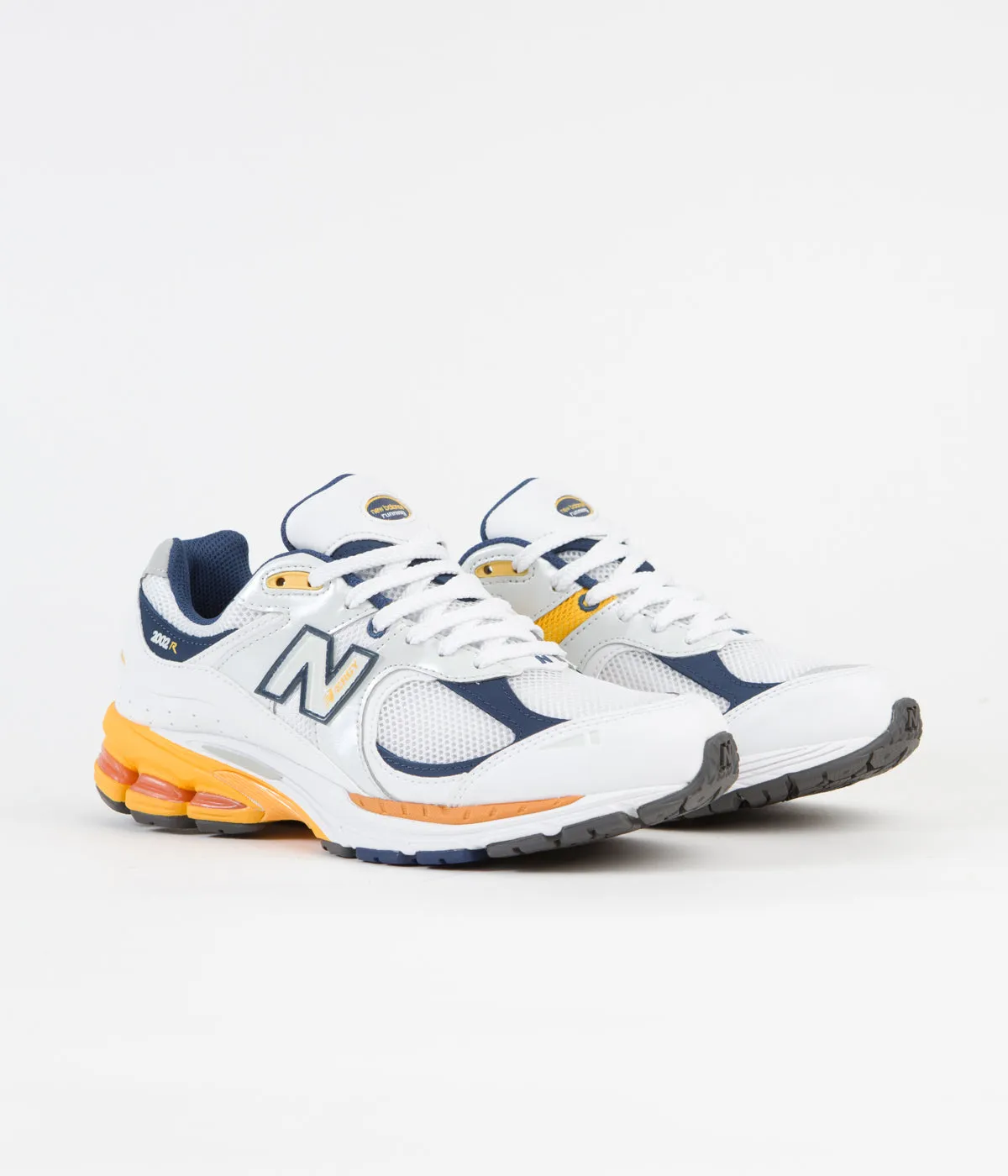 New Balance 2002R Shoes - White / Lagoon