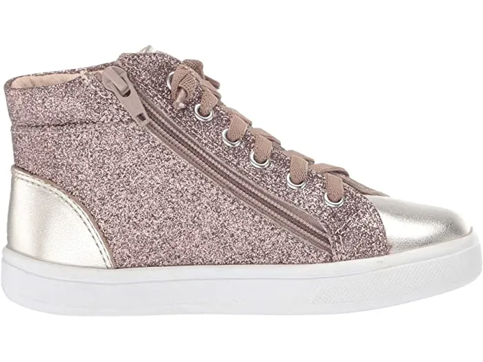 Old Soles chocolate/titanium Glam Argent Ring Shoe high top sneakers