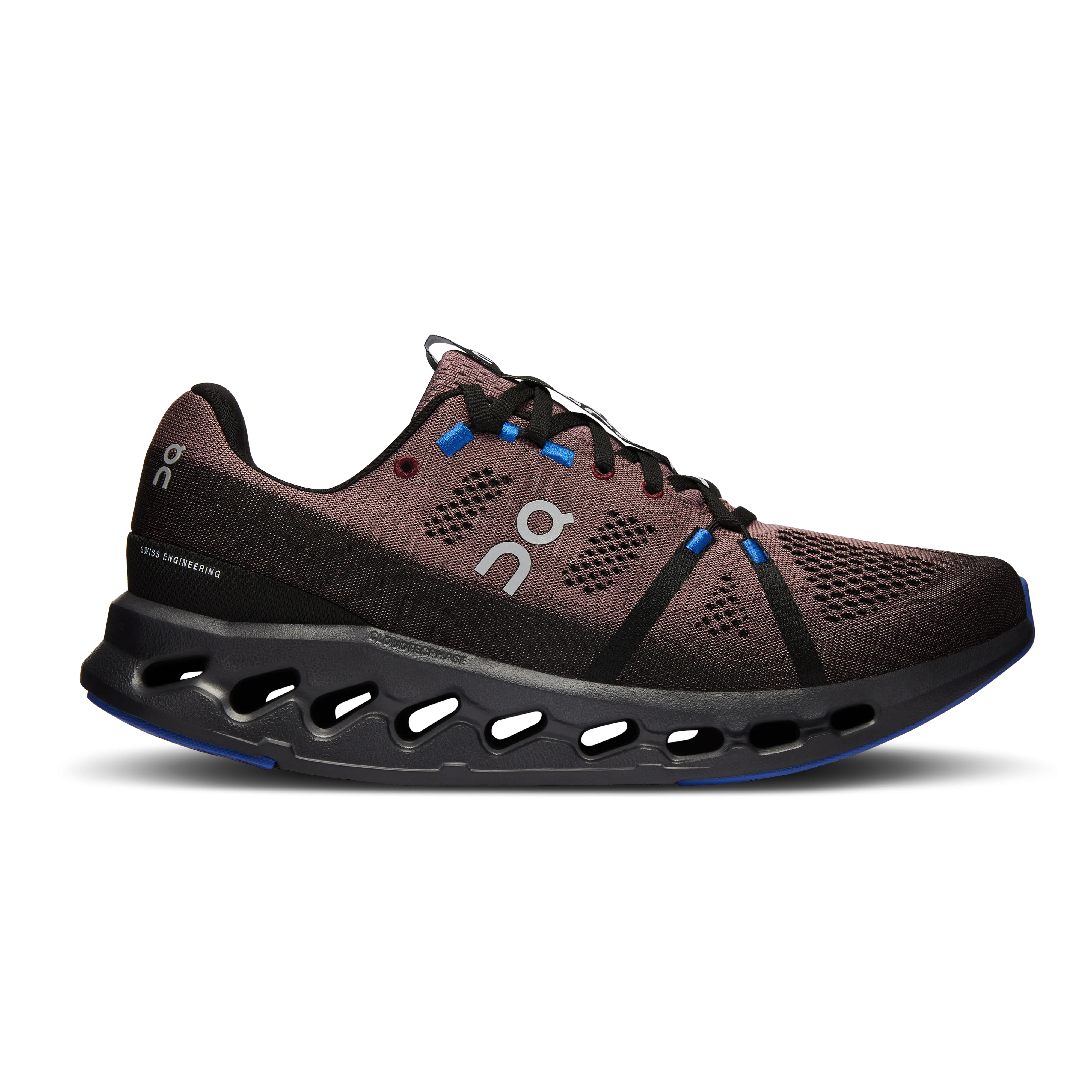 On Running Men's Cloudsurfer Shoes - Black / Cobalt