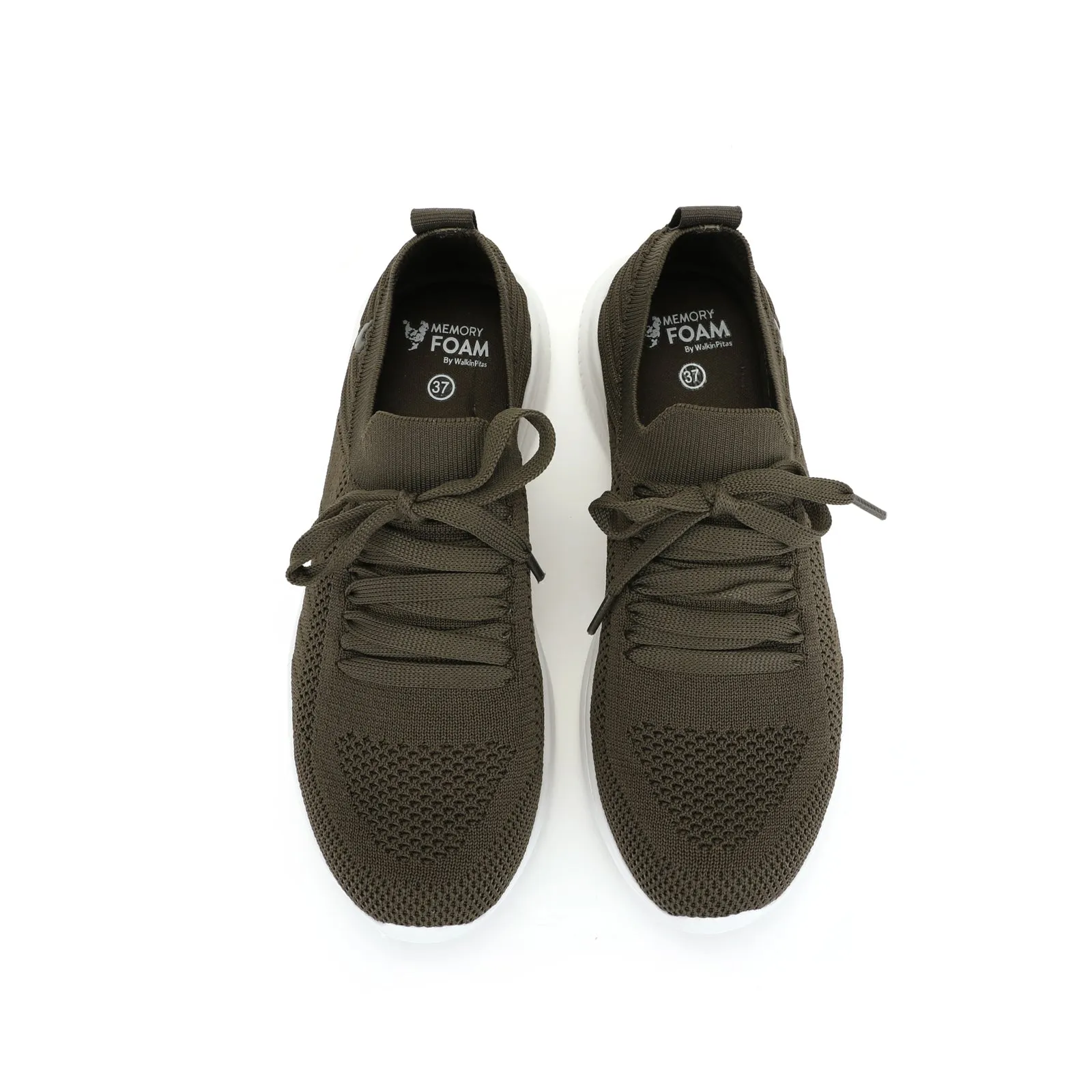 Pitas Khaki Memory Foam Sneakers