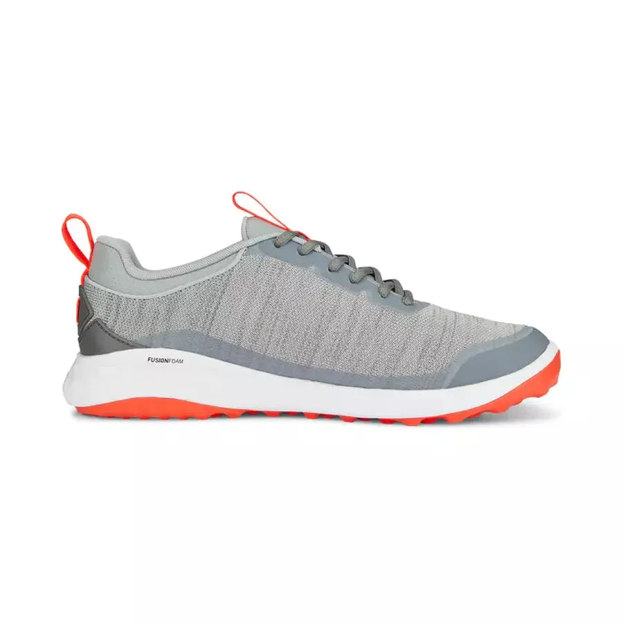 Puma Fusion Pro Men's Spikeless Golf Shoes - Grey