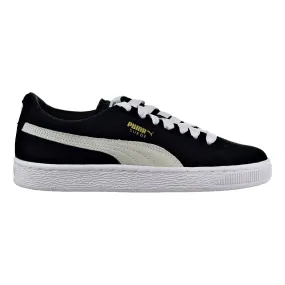 Puma Suede Jr Big Kid's Shoes Black/White