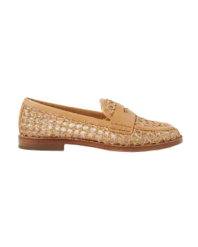 Rachel Crochet Raffia Loafer (Natural)