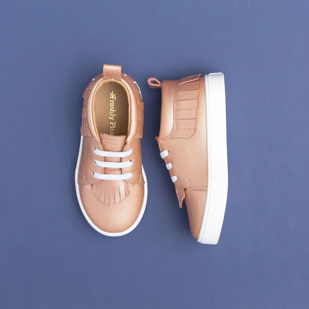 Rose Gold Sneaker Mocc