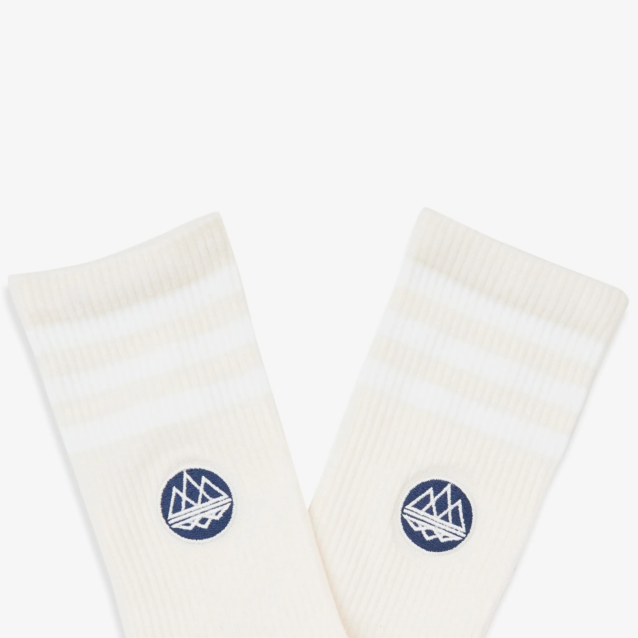 Statement Ankle Socks Night Navy | Wonder White