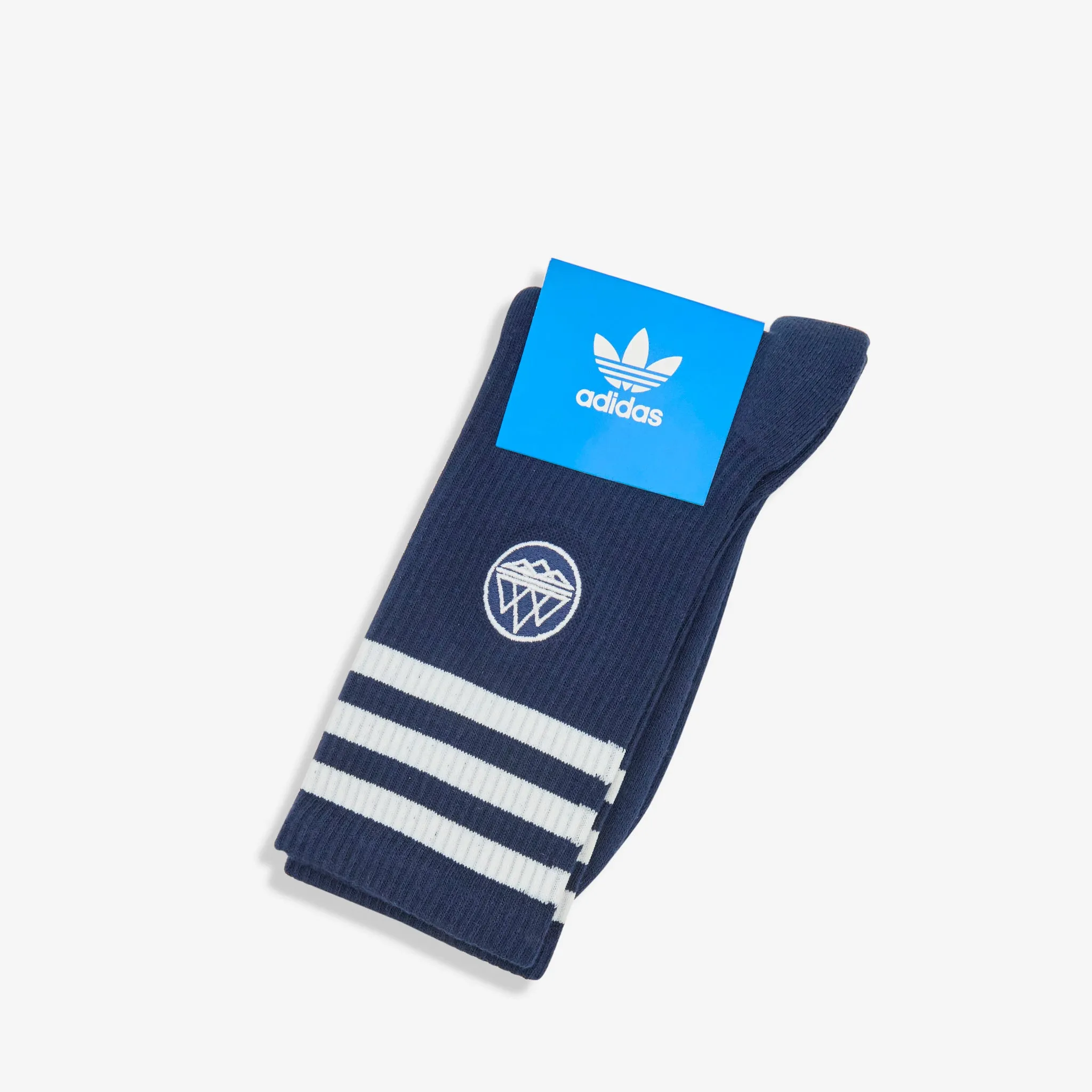 Statement Ankle Socks Night Navy | Wonder White