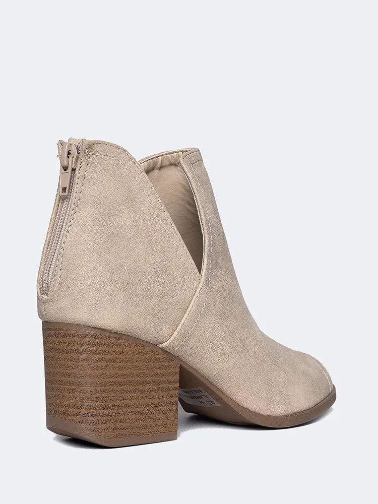 Western Low Ankle Bootie