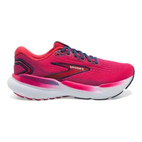 Women's Brooks Glycerin GTS 21, Raspberry/Estate Blue, 7 B Medium