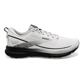 Women's Brooks Trace 3, White/Oyster/Black, 6 B Medium