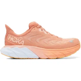 Women's Hoka One One Arahi 6, Sun Baked/Shell Coral, 6.5 B Medium