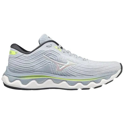 Women's Mizuno Wave Horizon 6, Heather/White, 7 B Medium