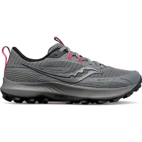 Women's Saucony Peregrine 13 GTX, Gravel/Black, 11.5 B Medium